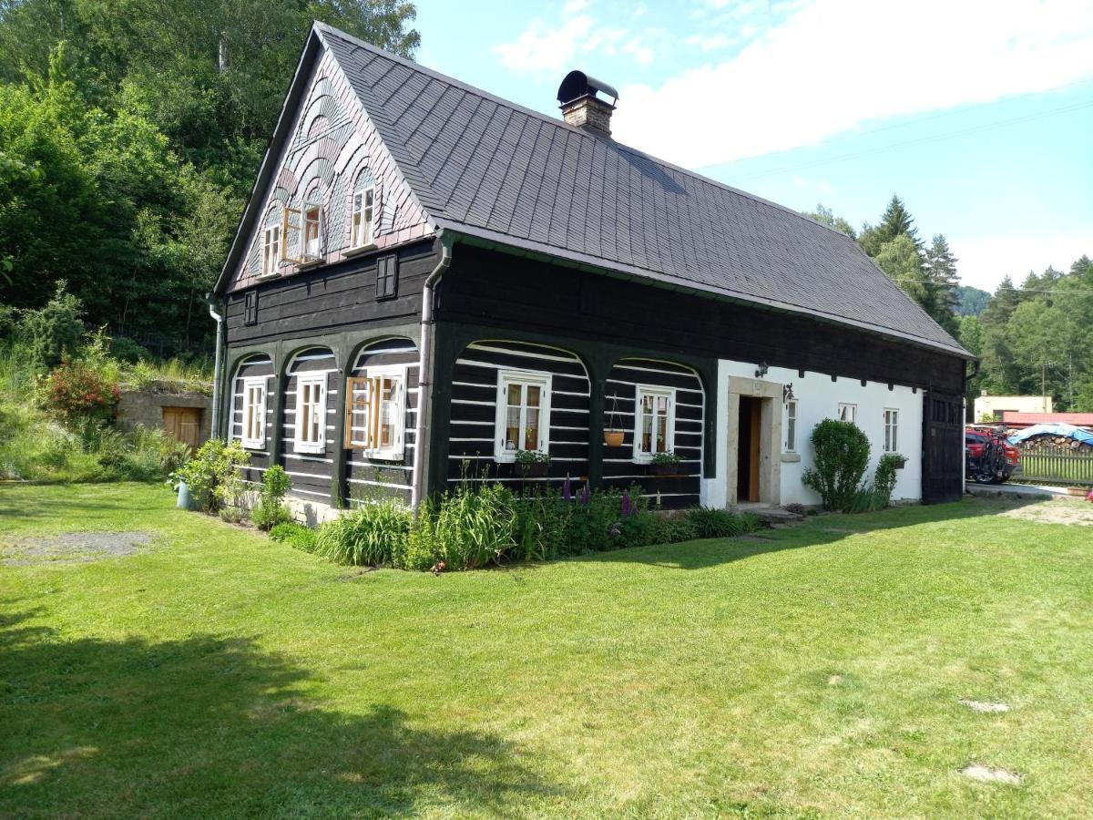 Medova Chaloupka Jetrichovice Ceske Svycarsko Villa Bagian luar foto